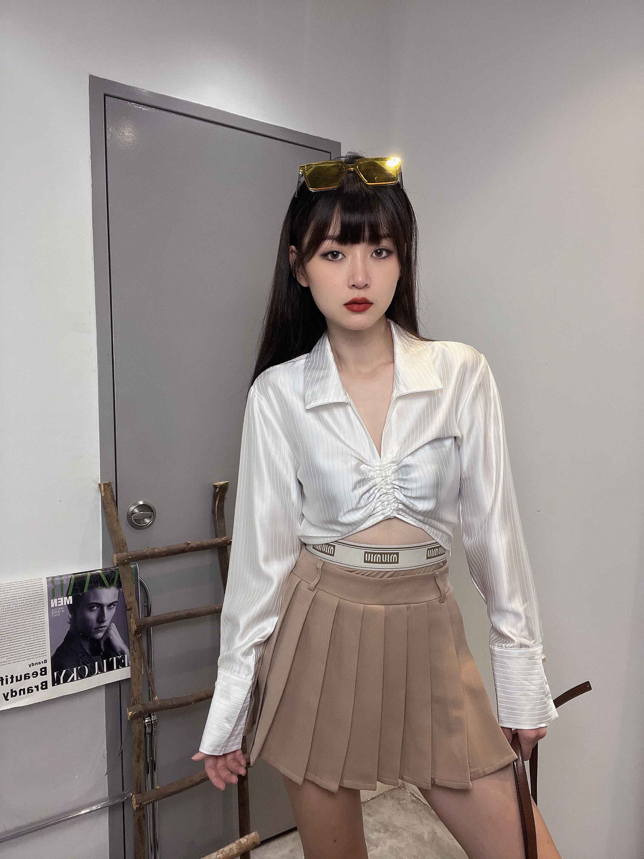 甜酷百褶裙 | Ninestudio.9