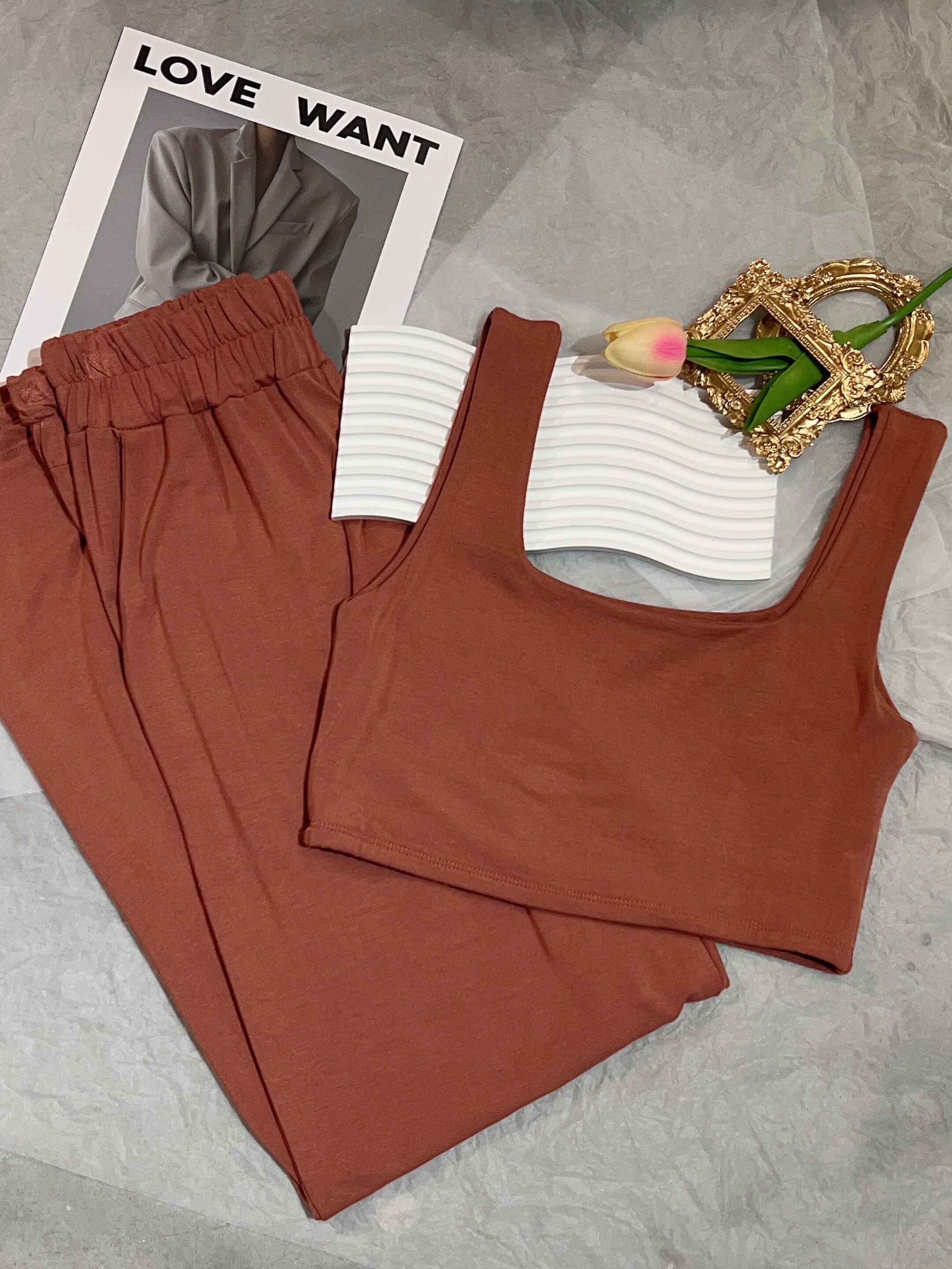 休闲背心套装 | Ninestudio.9