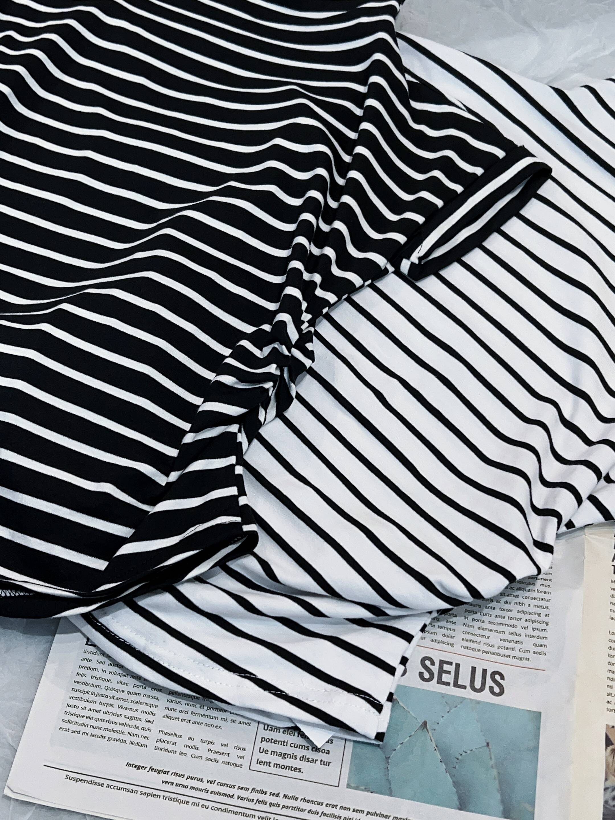 半高领出袖线条内搭 | Ninestudio.9