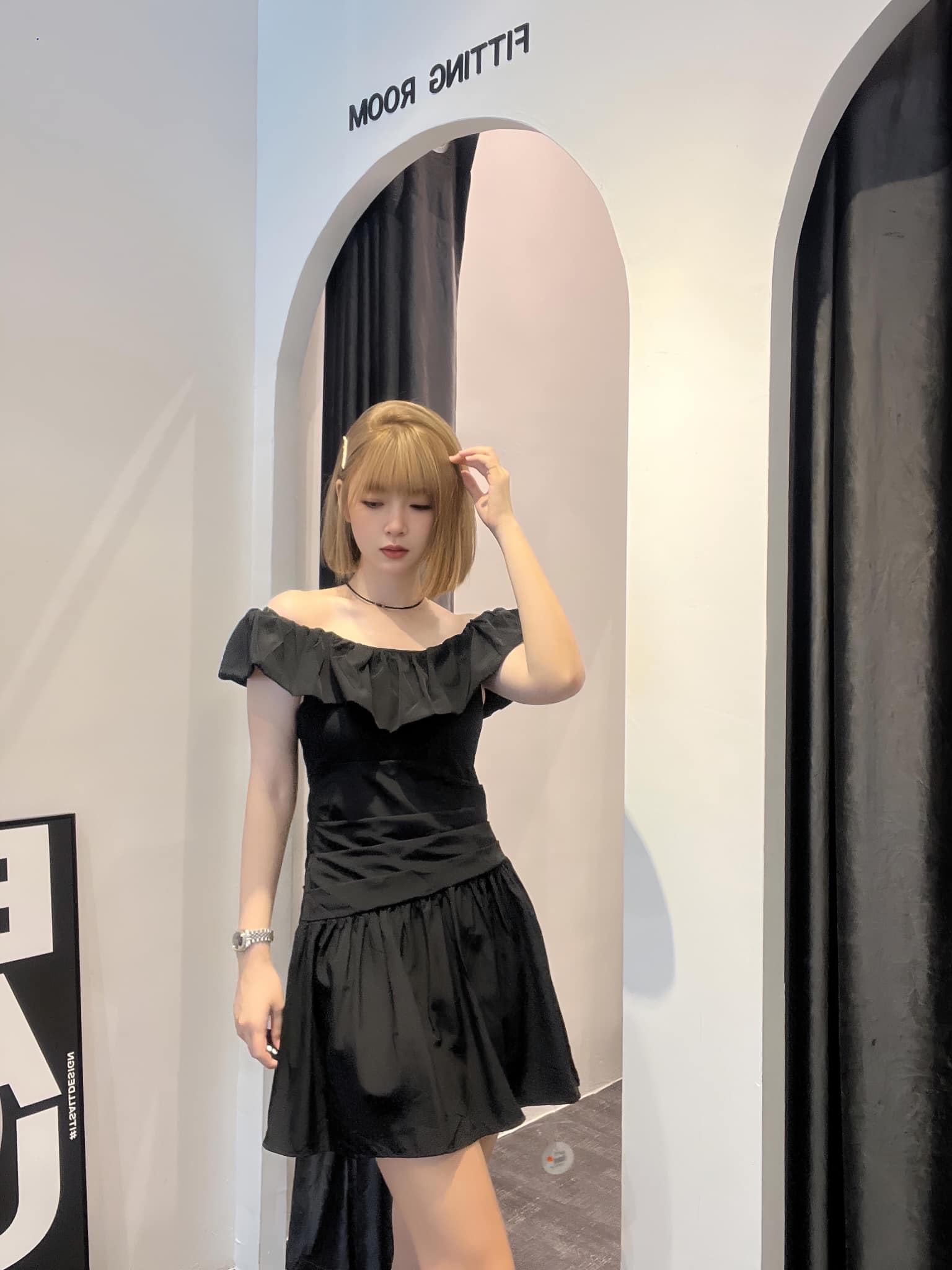 皱褶款连衣裙 | Ninestudio.9