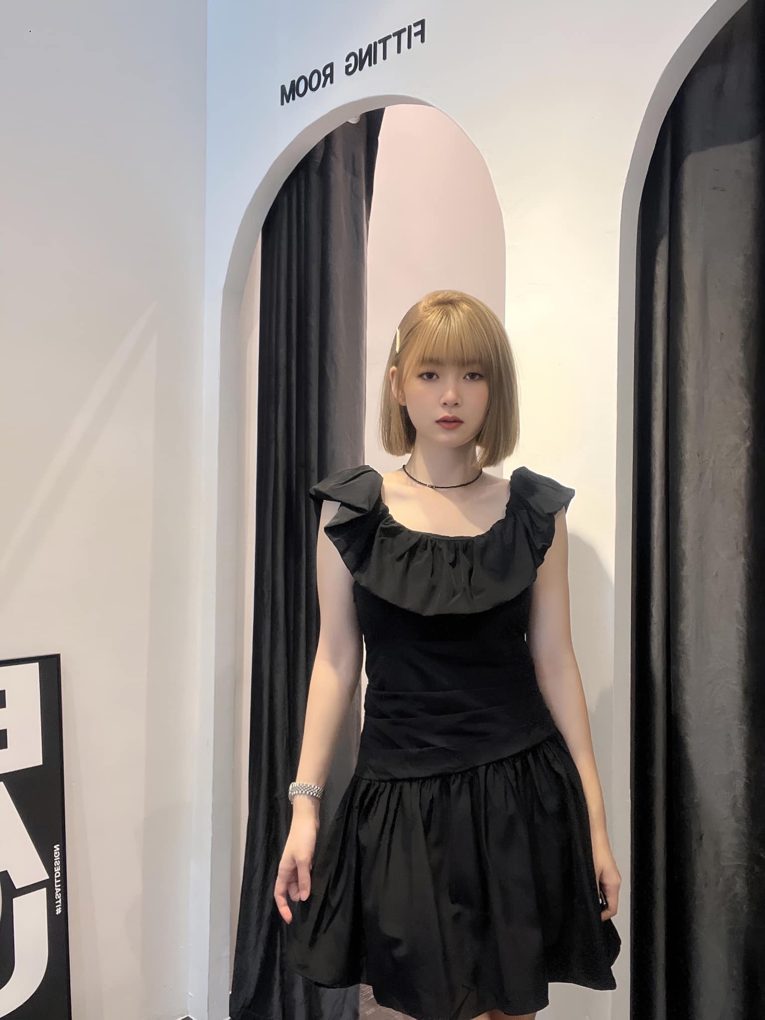 皱褶款连衣裙 | Ninestudio.9