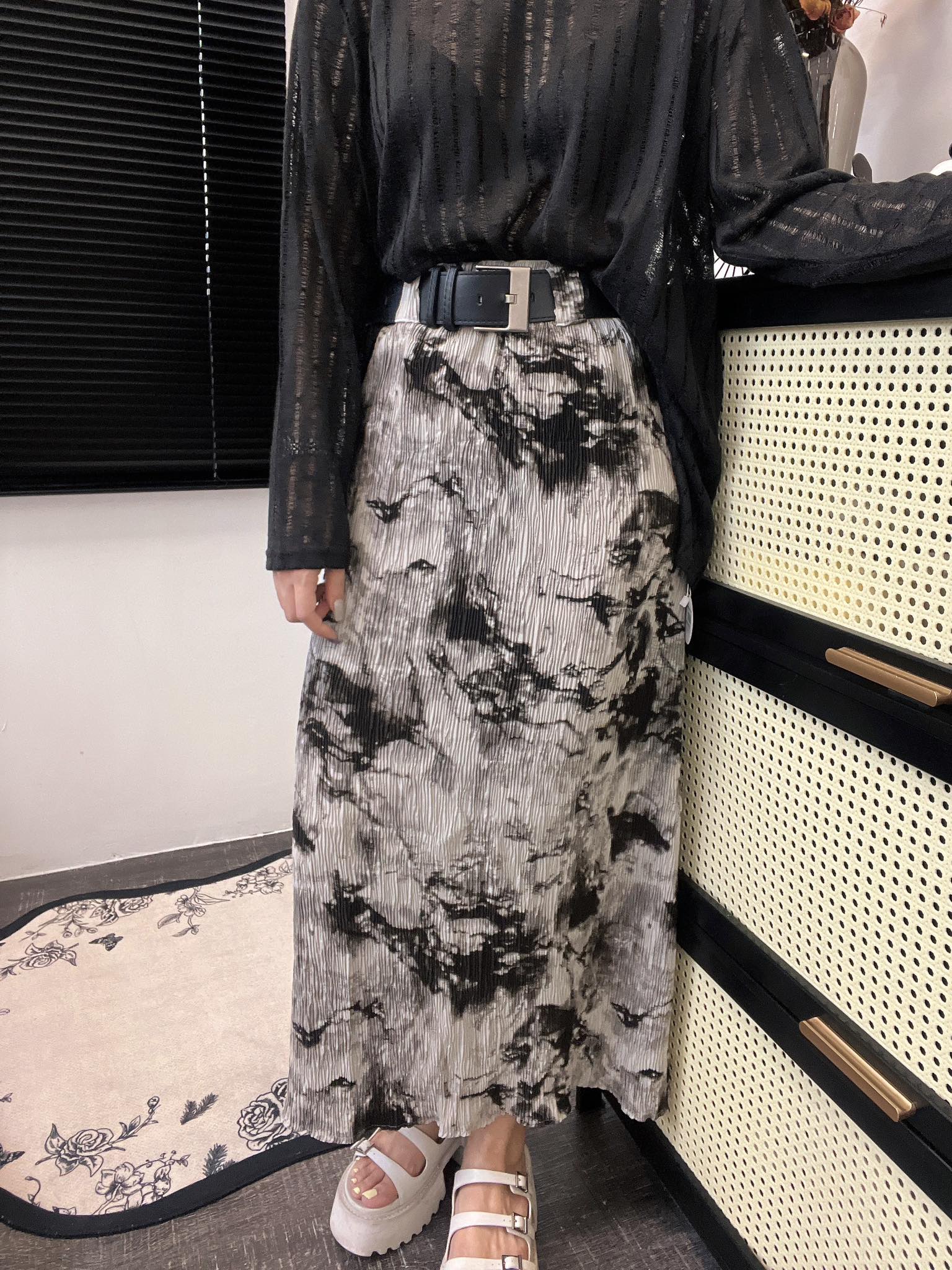 Ninestudio.9 | 个性扎染半裙